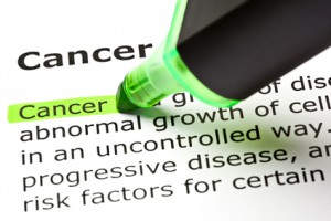 'Cancer' highlighted in green